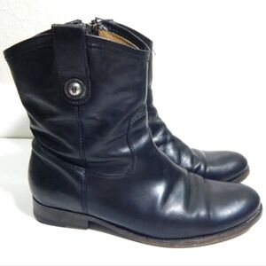 Frye Melissa Short Zip Ankle Boots